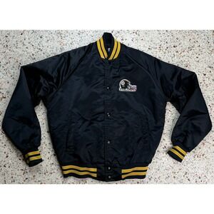 Chalk Line Vtg‎ NFL Pittsburg Steelers Snap Button Toddler Jacket Size 14/16